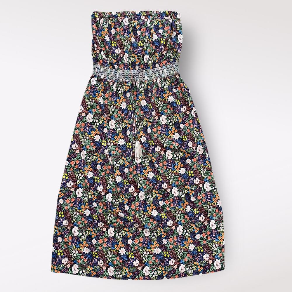 America & Beyond Ditsy Floral Fiesta Maxi Dress Size L